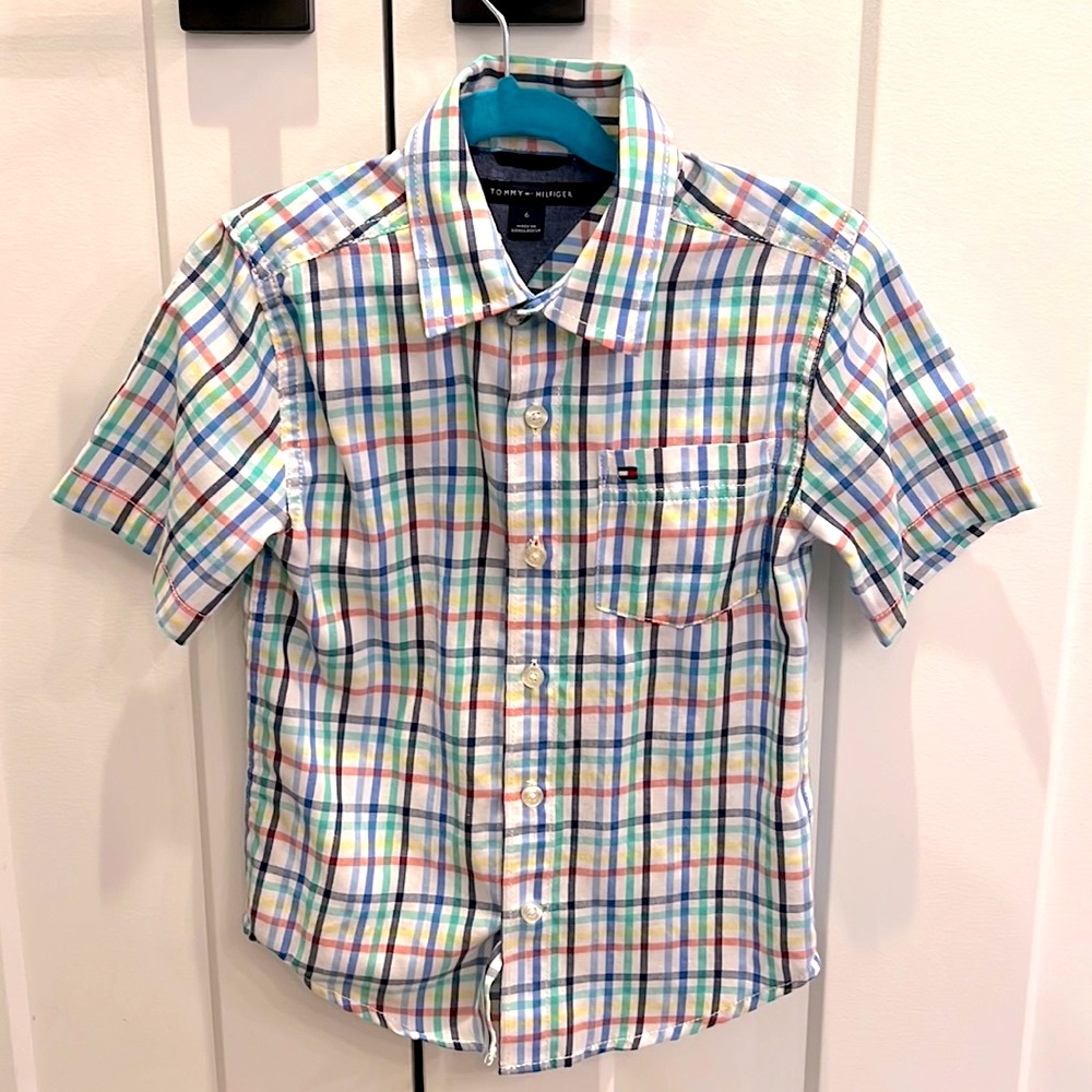 Boys Tommy Hilfiger Button Down
